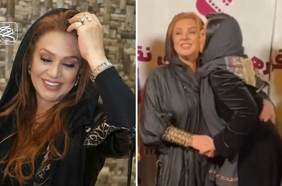 بوسه یهویی سارا خوئینی ها به 