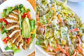 طرز تهیه سالاد مرغ با یه ترکیب عالی / خوشمزه ترین شام یا یه پیش غذای عالی