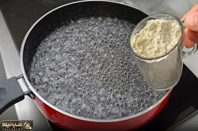آموزش آشپزی؛ آرد رو بریز توی آب جوش از نتیجش شگفت زده میشی دو تا دستور آشپزی خوشمزه
