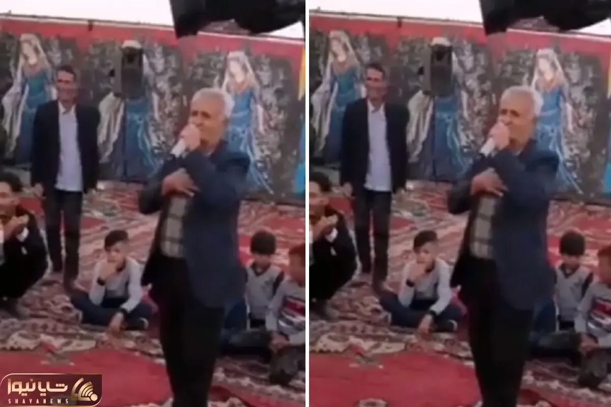 آواز احساسی؛ پیرمرده آهنگ گنج قارون رو با چه حس و حالی میخونه فقط رقص مخصوصش