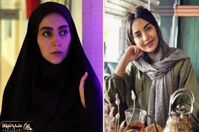 مهشید جوادی با یه دسته گل هیکلی چه پُزی میاد آتیشی؛ تو چشاش جهت خاص بازی خال کاشتید!
