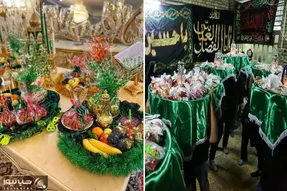 تزیین خنچه ی حضرت قاسم (ع)؛ مناسب مراسم ها و روضه های خونگی محرم و دسته های عزاداری