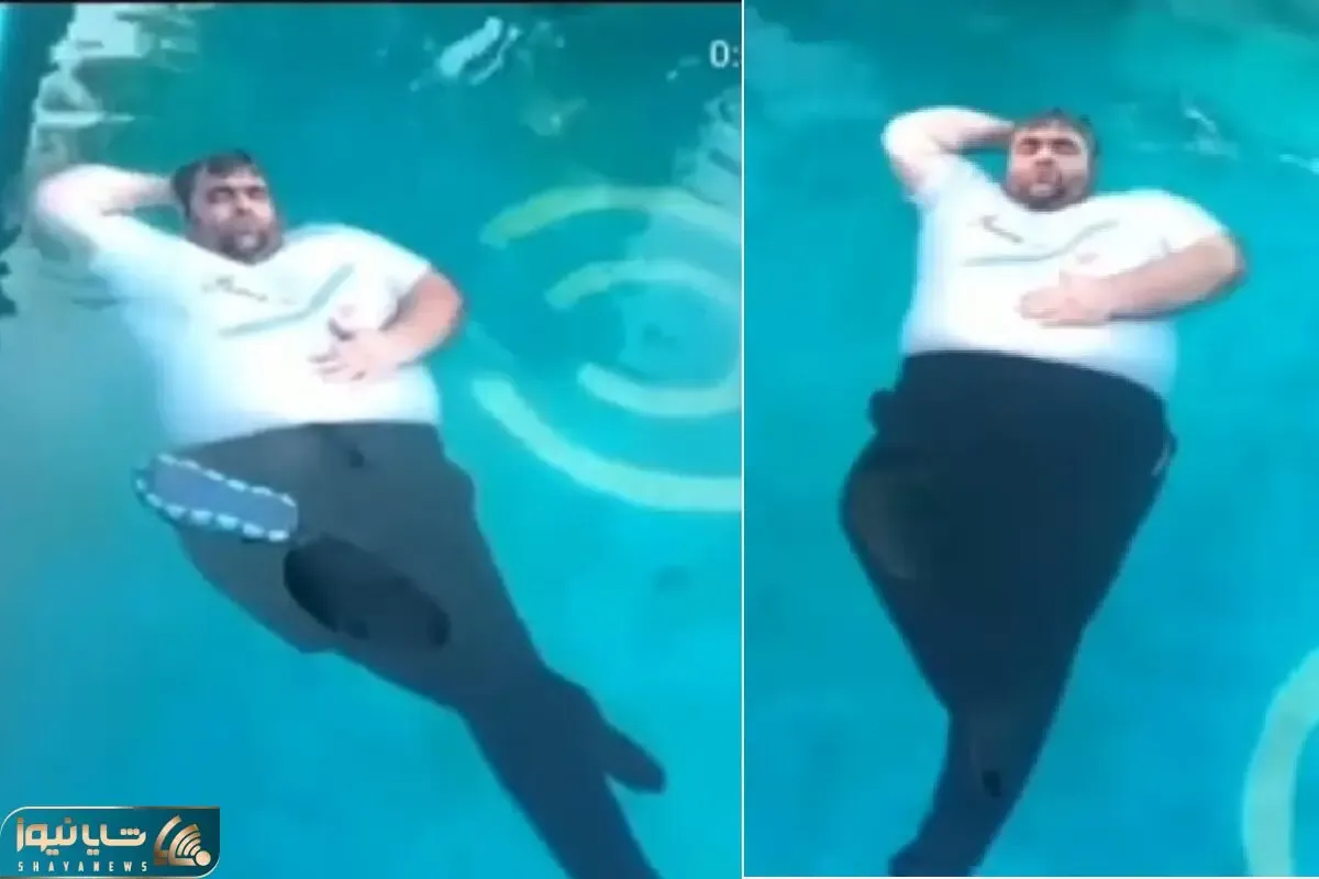 آواز بهشتی؛ حنجره طلای 200 کیلویی تو آب شناوره و چهچهه میزنه کبوتر دلم به فکر کوچه
