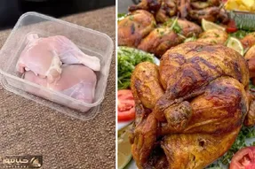 آموزش آشپزی | خیساندن مرغ تو آب نمک و سرکه برای گرفتن بوی زهمش خوبه؟