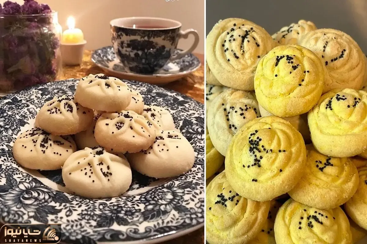 طرز تهیه شیرینی نان برنجی ترد و خوشمزه / یه دستور عالی برای پخت بهترین شیرینی