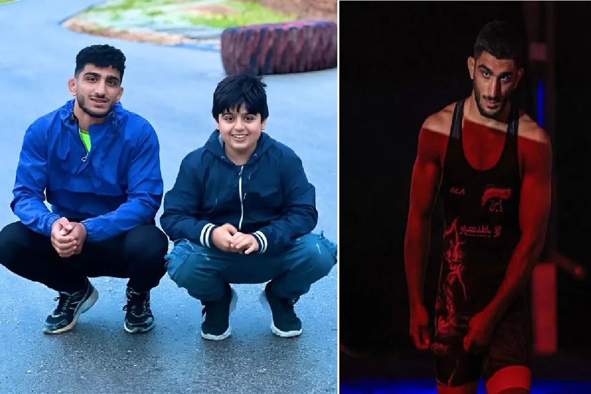 دانیال سهرابی قاب عکس برادرش
