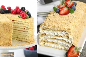 طرز تهیه کیک ناپلئونی / خاص ترین کیک رو با بهترین دستور درست کنید