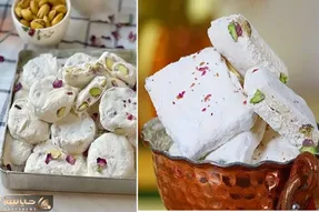طرز تهیه گز در خانه / دستور راحت برای درست کردن گز آردی بازاری در منزل