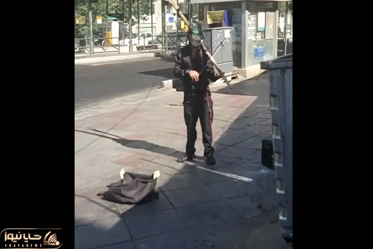آواز خیابانی؛ آقاهه با جاروش آهنگ برای آخرین بار تو را خدا نگهدار رو چه دلنشین زد