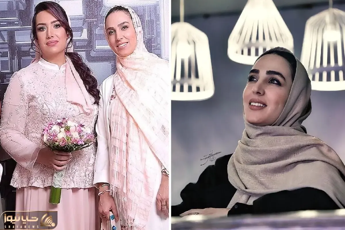 تریپ بهشتیه سوگل طهماسبی با یه شال بلننند که زیر دست و پاشه؛ اوووف تو عروسی چی پوشید!