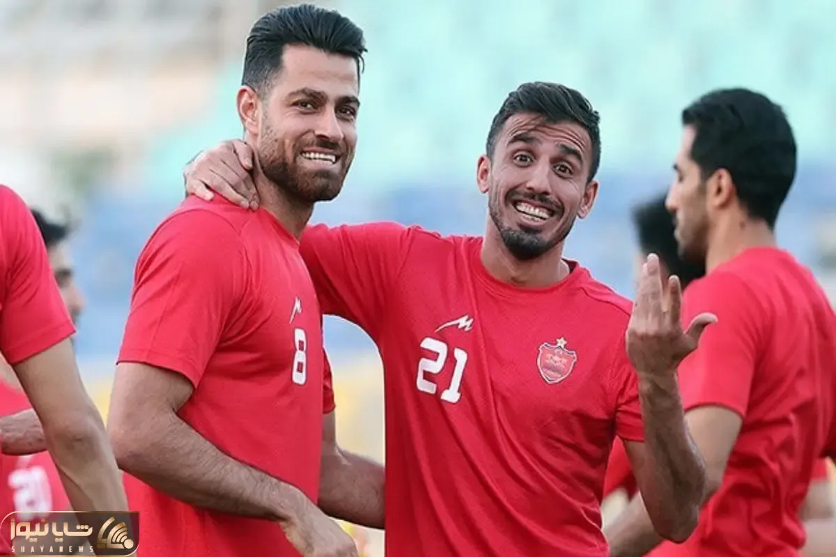 (عکس) واکنش ستاره پرسپولیس به خط خوردن از لیست بازی