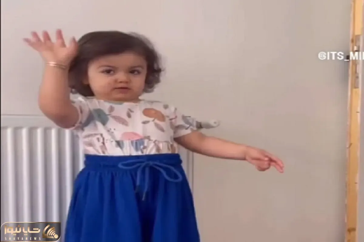 آواز شاد؛ دختربچه شیرین زبون برا در رفتن از زیر کار بدش برا مامانش آهنگ خوند غش میری