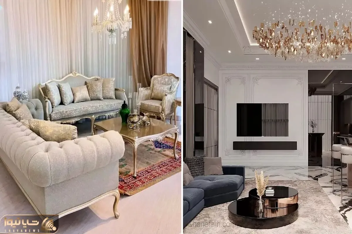چیدمان دعوت کننده و مدرن وسایل نو عروس ایرانی؛ خانه ای با سلیقه تاپ و اصالت حفظ شده