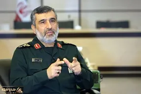 سردار حاجی زاده: تهدیدات دشمن علیه نظام توخالی و بی‌اثر است