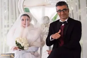 آواز شاد؛ پسر حبه قند پژمان جمشیدی رقصید پژمان ذوق زده هی خانومشو صدا کرد بیاد ببینه