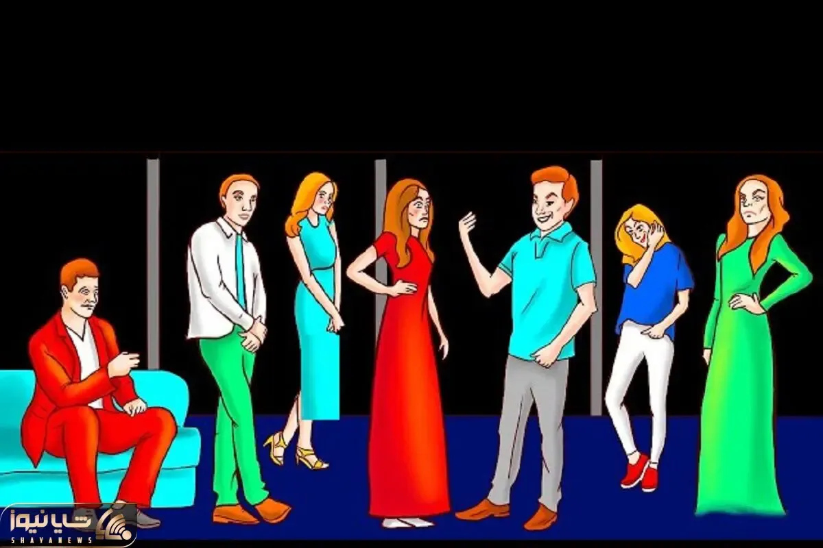 بازی فکری؛ اگه رگ و ریشت از هوش بگو کدوم از این افراد مهمونی انسان واقعیه؟