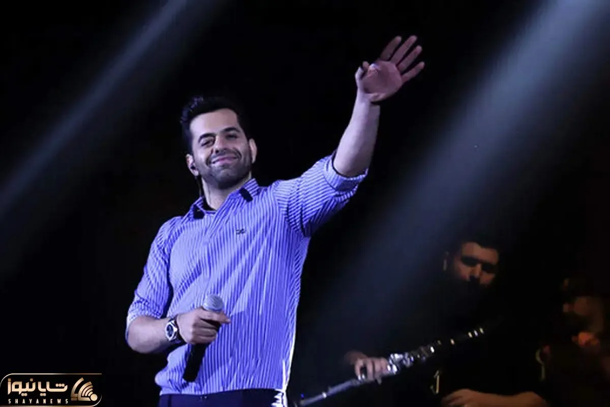 آواز احساسی؛ رضا بهرام اومد آهنگ گل عشق رو بخونه تا شروع کرد حکل سالن باهاش خوندن