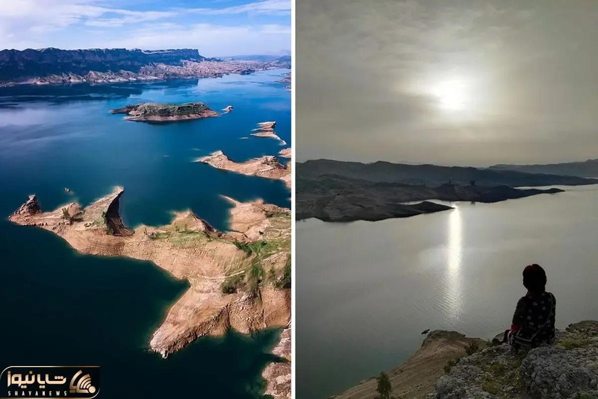 کم کم فصل سفر به جنوب ایران میرسه؛ دریاچه شهیون خوزستان تکه ای از بهشت
