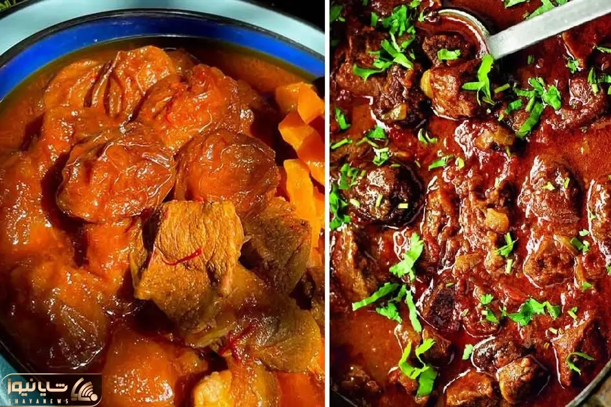 طرز تهیه خورش آلو با گوشت تکه ای / بهترین طعم و مزه ای که از یه خورش انتظار داری