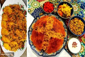 طرز تهیه لوبیا پلو با مرغ ساده و لذیذ / به روش رستورانی با عطر و طعم عالی