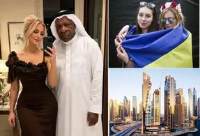 ماجرای ازدواج دختر زیبای اوکراینی با مرد ثروتمند و پیر اماراتی
