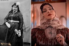 سلفی واقعی اولین همسر ناصرالدین شاه که با ژیگول خانومِ جیران خیلی فرقشه؛ چه گرد بودن!