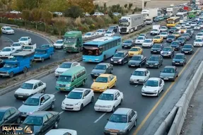 ترافیک نیمه‌سنگین در محورهای چالوس و هراز؛ بارش باران در ۱۹ استان کشور