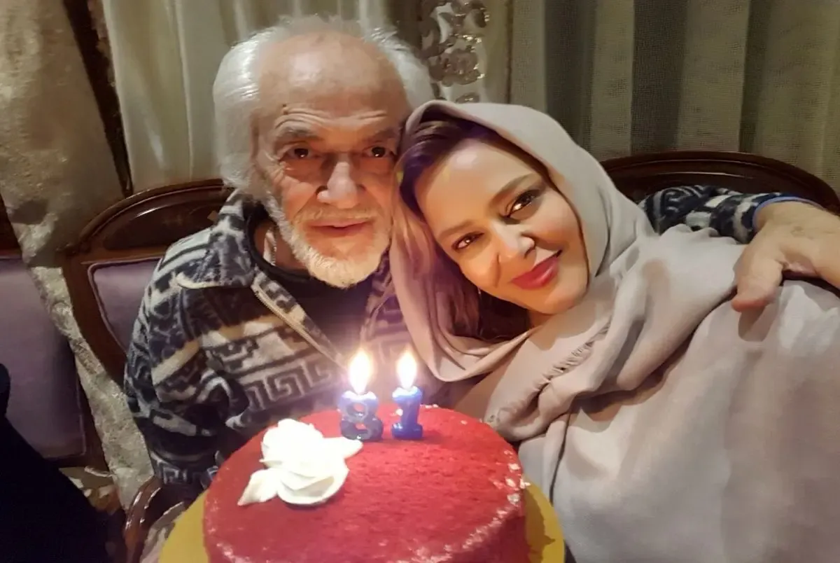 مراسم تشییع جنازه پدر بهاره رهنما