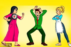 بازی فکری؛ بگو تودعوای زن و شوهری زن واقعی آقا کدومه؟