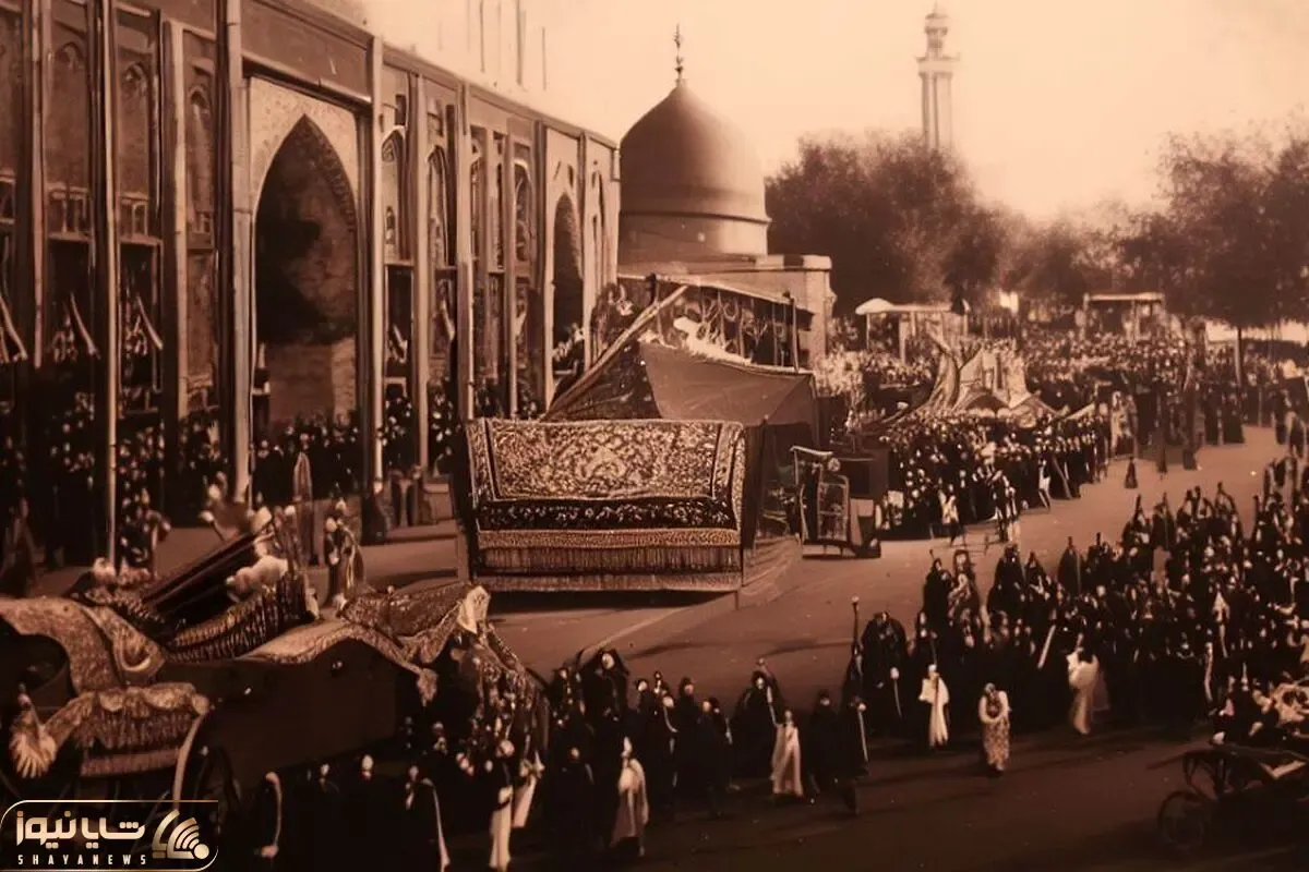 (تصاویر) با هوش مصنوعی برو خیلی قدیما عزاداری محرمُ ببین؛ عشق به امام حسین زمان نداره