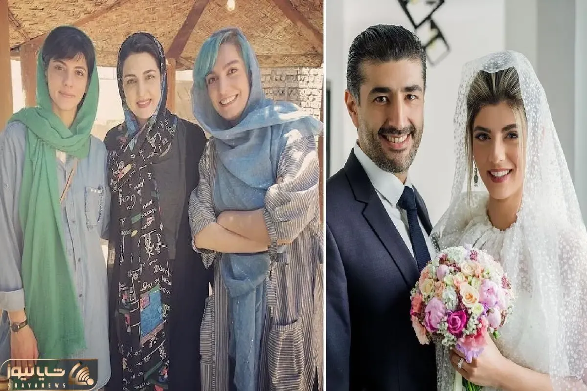 لباس گُنده مهسا طهماسبی که نافرم خانوم زاغارت کرد؛ تو عروسیش گیسارو برقید تا رو اَبرا!