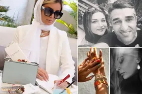 انقدی که نگار فرهمند زنِ پژی غرور داره مینای رادان سیس نمیاد؛ انگشتر سه ایکس لارجشو!