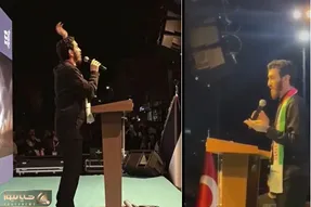 مهدی رسولی با نوحه اسیر اولوب تو ترکیه اشک همه رو برای امام حسین درآورد
