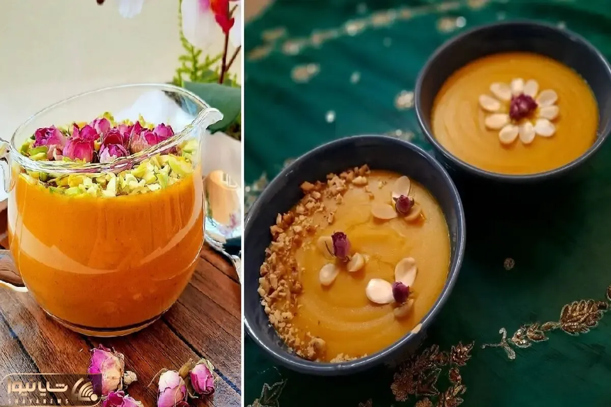 طرز تهیه کاچی زعفرونی / یه دسر اصیل و مقوی ایرونی که نظیر نداره