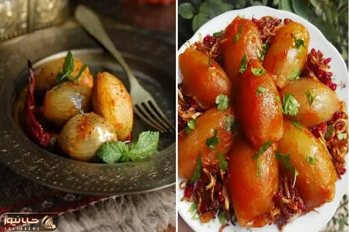 طرز تهیه دلمه پیاز ترکی / همراه با یه سس خوشمزه که طعم و مزه بی نظیری داره