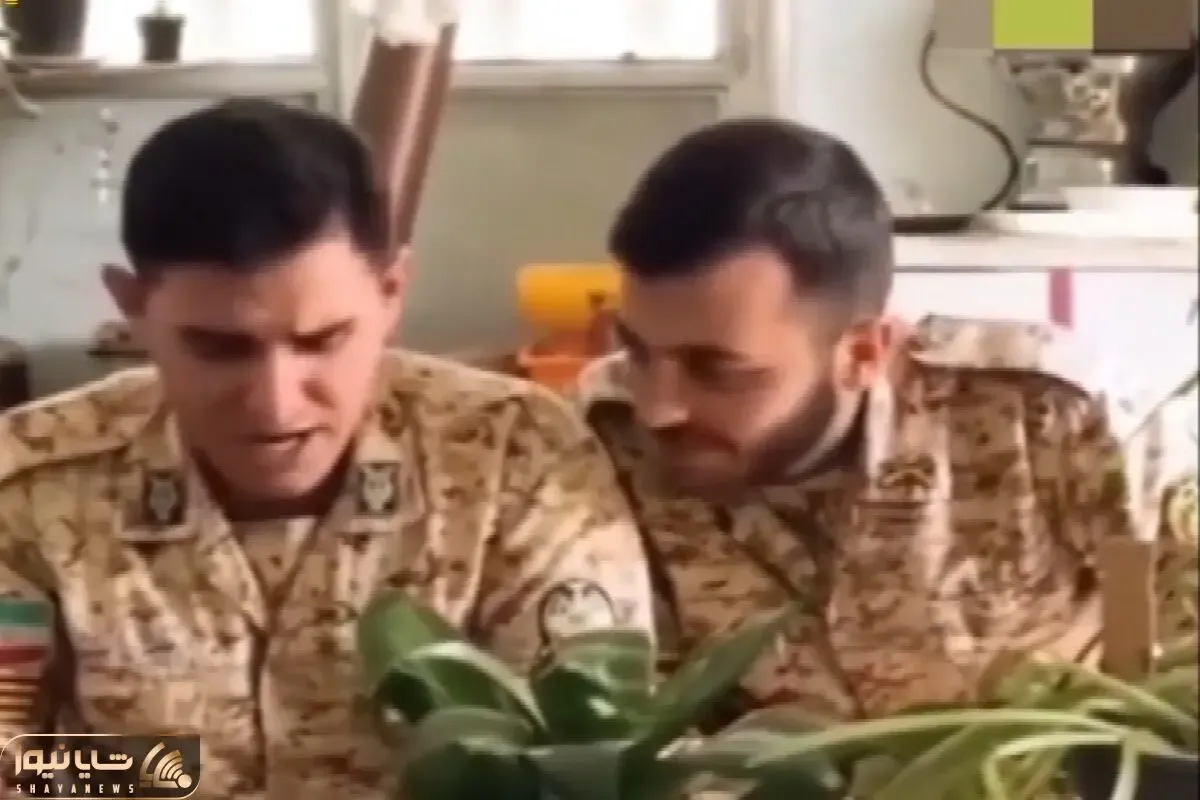 آواز احساسی؛ سرباز ایرانی یاناریم خوند قیافشو نبینی فک میکنی خود تاتلیس داره میخونه