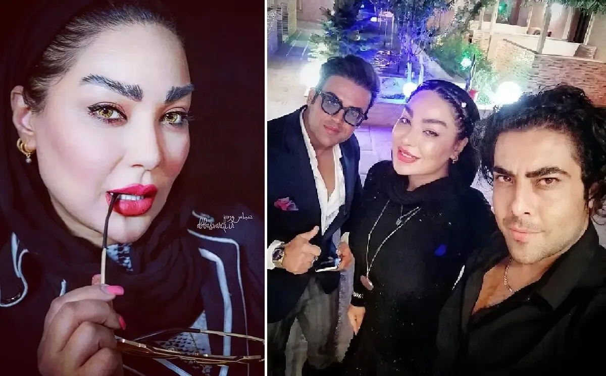 مدلِ شاخ اینستا در کنار مهران خان؛ سیس