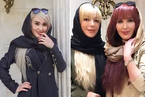 زهره فکورصبور یه پاش تو آرایشگاه یه پاش زیر تیغ عمل زیبایی! +عکس
