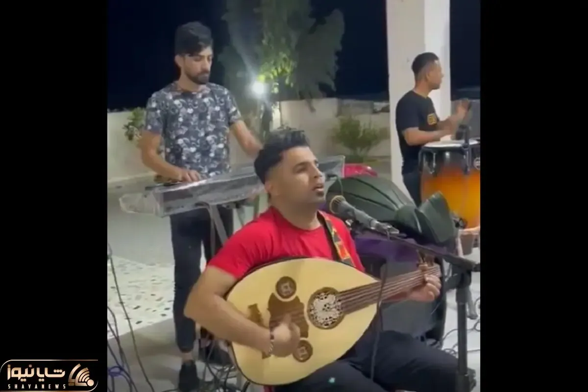 آواز محلی؛ پسره با چه بند و بساطی آهنگ بندری عاشقونه و دل انگیز میزنه خودش رفته تو حس