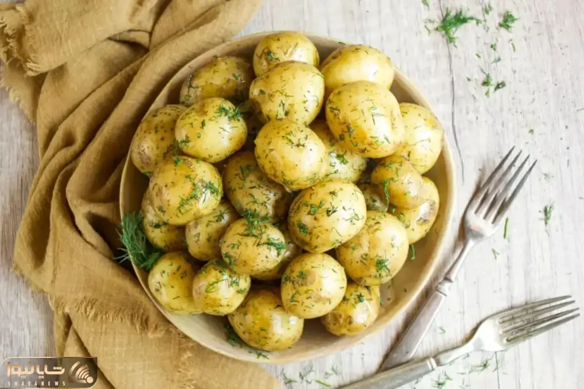آموزش آشپزی؛ یه غذای خوشمزه و آسون با سیب زمینی