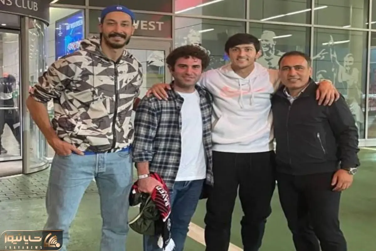 (عکس) مهدوی‌کیا، هوتن شکیبا و بهرام افشاری در کنار سردار آزمون