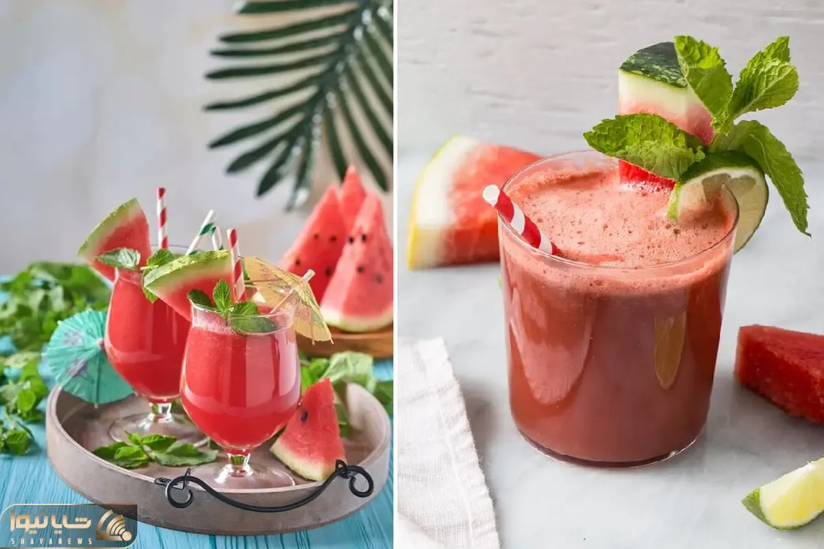 جرعه ای خنکی؛ طرز تهیه اسموتی هندوانه خوشمزه تر از کافی شاپی ها