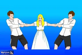 بازی فکری؛ اگه شاه نشین باهوشایی بگو کدوم از دوقلوها همسر عروس گیس طلایی؟