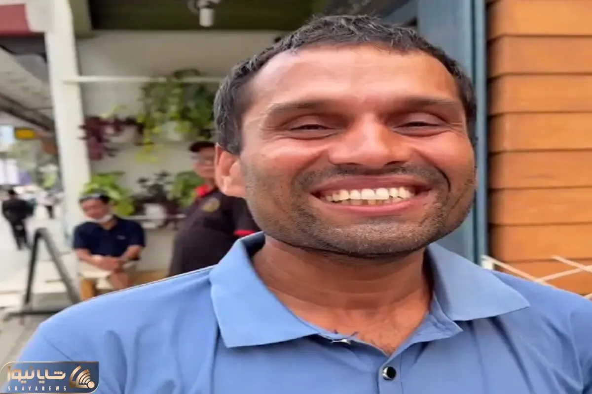 آواز حسی؛ مرد خارجی اون سر دنیا زیرنخلا رو از اینستا دیده حفظیده شروع کرد خوندش عالیه