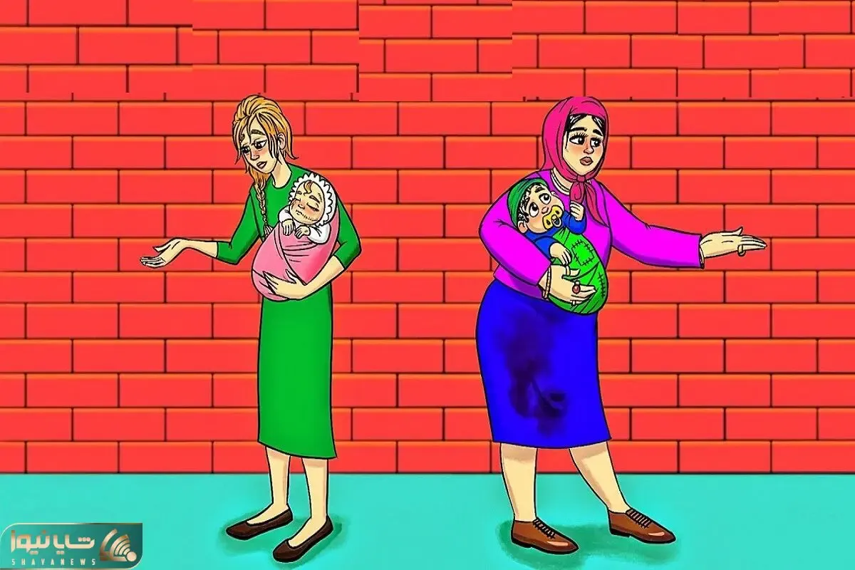 بازی فکری؛ کدوم از خانومای بچه بغل ادا گداها رو در میاره؟