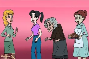 هوش تصویری؛ اگه دست باهوشارو از پشت بستی سریع بگو مادر این دختر گیس طلایی کیه؟؟