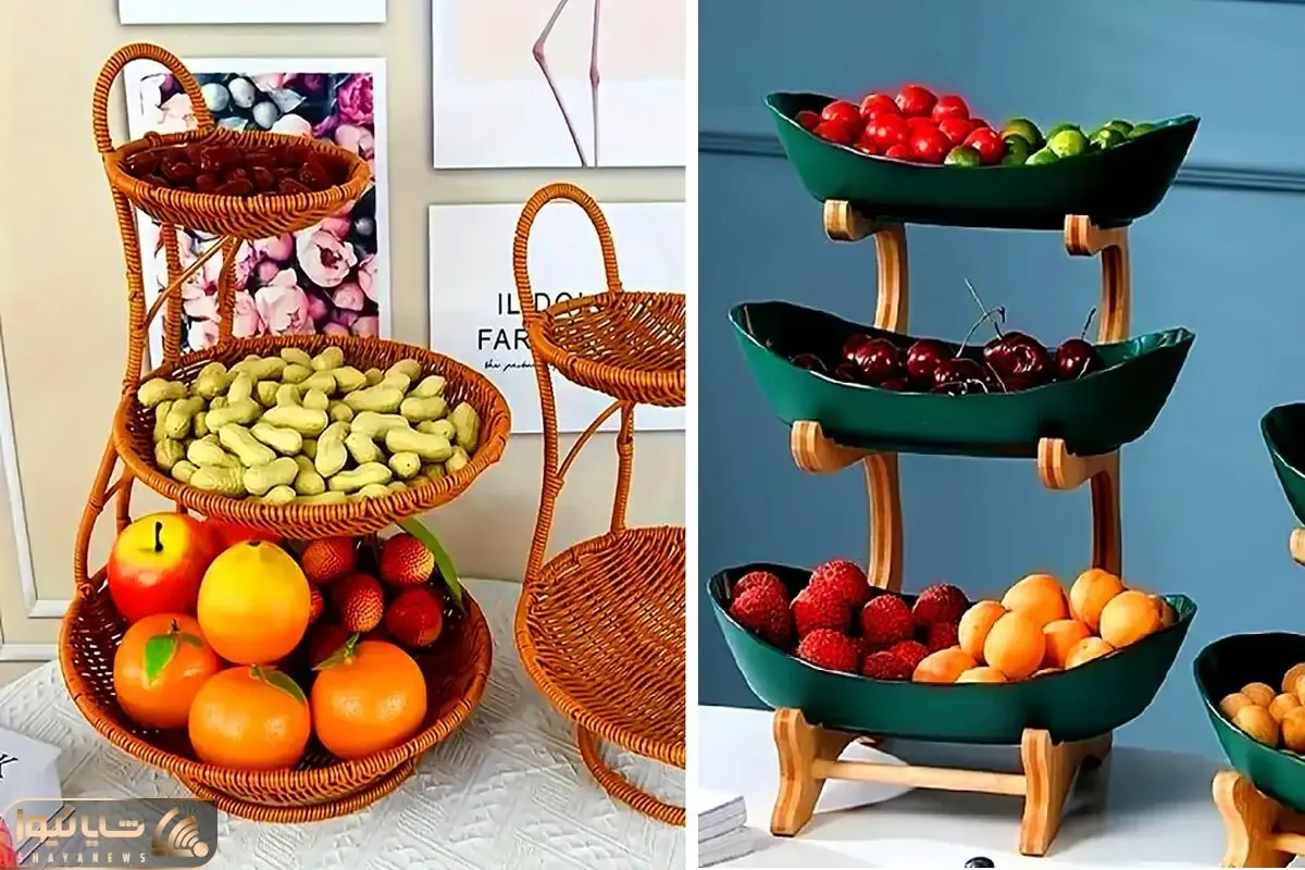 ایده های جذاب میوه خوری حصیری شیک / کافیه تا یکی ازینا بزاری رو میز مهمونات حظ کنن