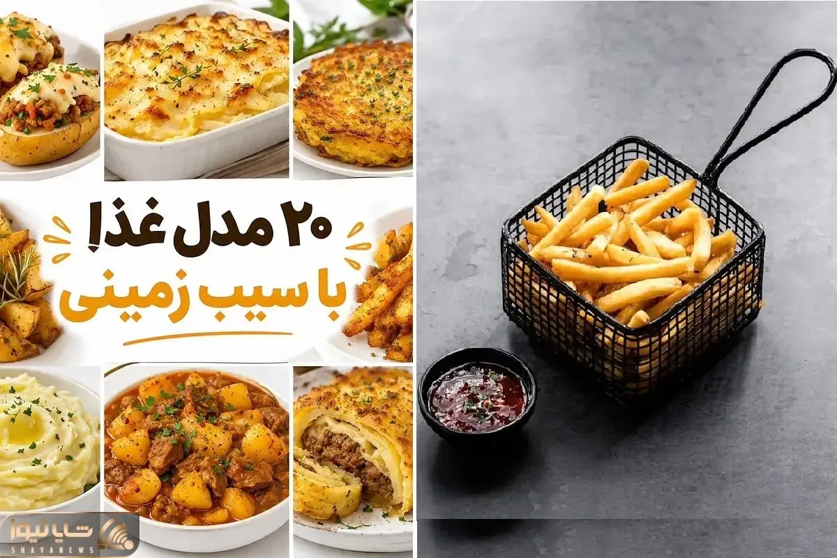 ایده های کاربردی؛ ۲۰ مدل غذا با سیب زمینی؛ غذای ساده و اقتصادی+ سریع