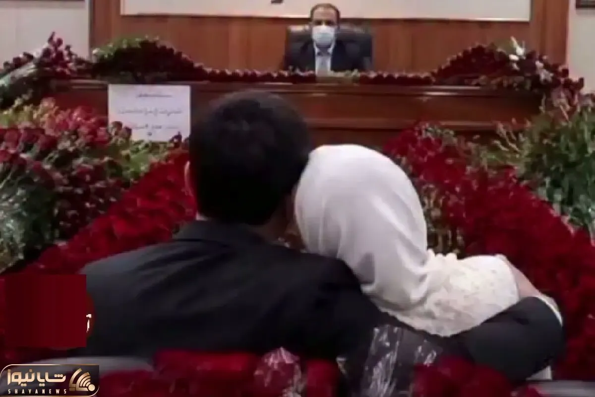 1373شاخه گل رز در دادگاه خانواده معجزه کرد؛ عروس جوان از طلاق منصرف شد
