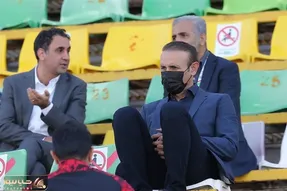 (عکس) واکنش متفاوت ناصر محمدخانی به استعفای گل‌محمدی